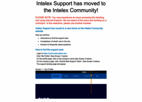 Intelex-exchange.com thumbnail