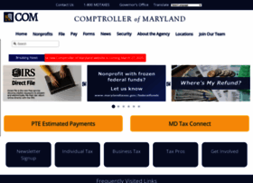 Interactive.marylandtaxes.com thumbnail