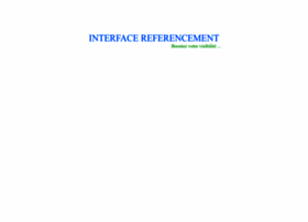 Interface-referencement.com thumbnail