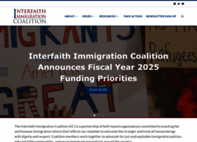 Interfaithimmigration.org thumbnail