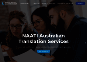 Interlingual.com.au thumbnail