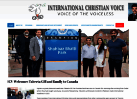 Internationalchristianvoice.com thumbnail