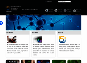 Internationalscholarsjournals.com thumbnail