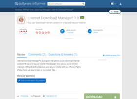 Internet-download-manager11.software.informer.com thumbnail