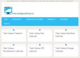 Internetspeedtest.ro thumbnail