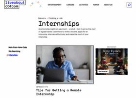 Internships.about.com thumbnail