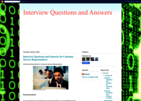 Interviewquestionsandanswers101.blogspot.in thumbnail