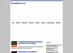 Intradote.co.in thumbnail