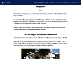 Inversioncoffeehouse.com thumbnail
