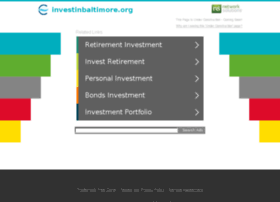 Investinbaltimore.org thumbnail