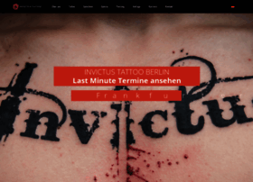 Invictus-tattoo.de thumbnail