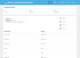 Invoicegenerator-template.com thumbnail