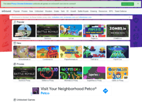 ioGround - io Game Proxy Sites and Unblocked Games