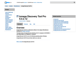 Iomega-discovery-tool-pro.updatestar.com thumbnail