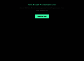 Iotapaperwallet.com thumbnail