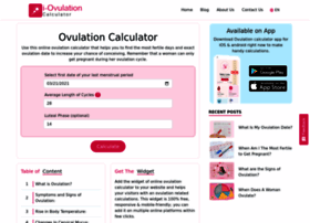 Iovulationcalculator.com thumbnail