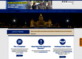 Iowaattorneygeneral.gov thumbnail