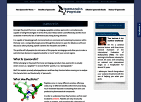 Ipamorelin-peptide.com thumbnail