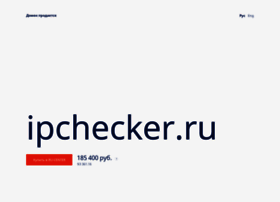 Ipchecker.ru thumbnail