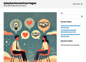 Iplaybacksmartmarriages.com thumbnail