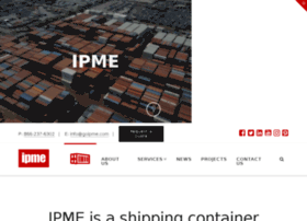 Ipmecontainersolutions.com thumbnail