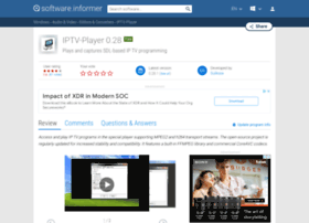 Iptv-player1.software.informer.com thumbnail