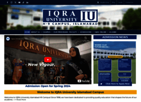 Iqraisb.edu.pk thumbnail