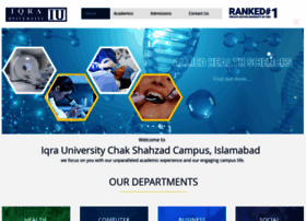 Iqrauni.edu.pk thumbnail