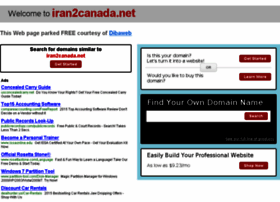 Iran2canada.net thumbnail