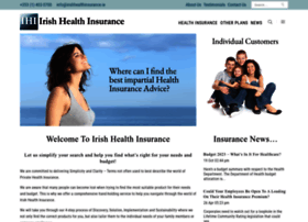 Irishhealthinsurance.ie thumbnail