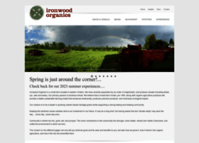 Ironwoodorganics.ca thumbnail Ironwoodorganics.ca thumbnail