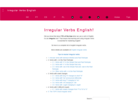 Irregular-verbs-english.com thumbnail