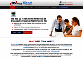 Irs990ez.org thumbnail