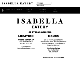 Isabellaeatery.com thumbnail