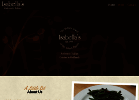 Isabellasitalianrestaurant.com thumbnail