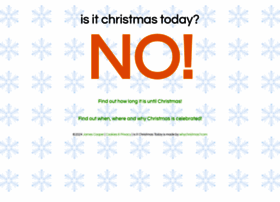 Isitchristmas.today thumbnail