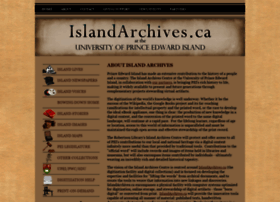 Islandarchives.ca thumbnail