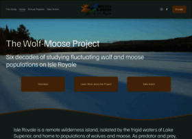 Isleroyalewolf.org thumbnail
