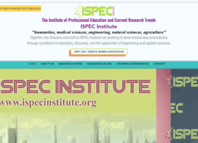 Ispecinstitute.org thumbnail