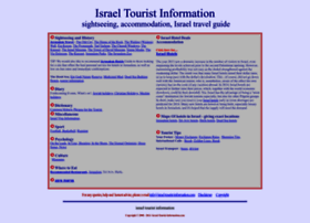 Israel-tourist-information.com thumbnail