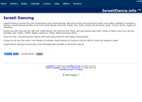 Israelidance.info thumbnail