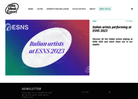 Italiamusicexport.com thumbnail