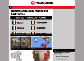 Italianames.com thumbnail