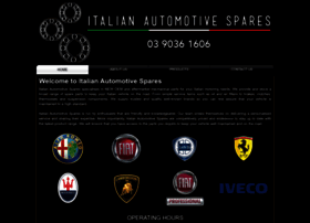 Italianautomotivespares.com.au thumbnail