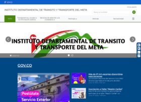 Itransitometa.gov.co thumbnail