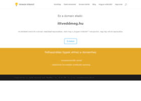 Ittveddmeg.hu thumbnail Ittveddmeg.hu thumbnail