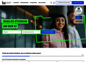 Iu-dualesstudium.de thumbnail