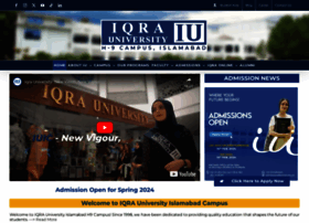 Iuisl.iqra.edu.pk thumbnail
