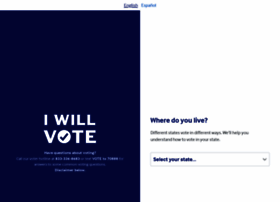 Iwillvote.com thumbnail