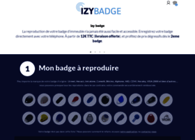 Izybadge.fr thumbnail